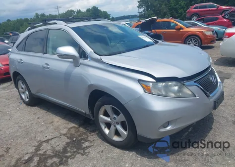 2010 Lexus Rx 350 z USA, uszkodzony, nr VIN 2T2BK1BA3AC028795